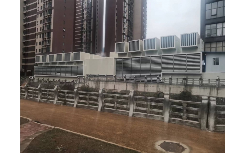 六盘水热力公司热泵机组降噪